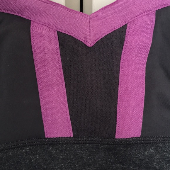 Lululemon Hot Class Tank (Purple, Heather Gray) - Picture 4 of 8